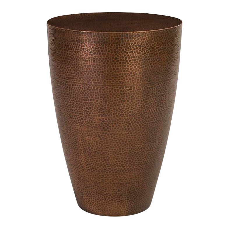 Phillips Collection Cafe Copper End Table | Chairish