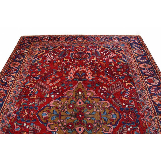 Middle Eastern Hand-Knotted Rug For Sale - Image 4 of 9