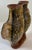 Ceramic Vintage Double-Chamber Geometric Ceramic Vessel, Marked and Dated 11-8-54 For Sale - Image 7 of 7