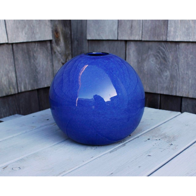 Ceramic Garden Sphere Vase Chairish