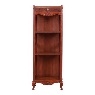 Baker Furniture French Provincial Louis XV Bookcase or Étagère For Sale