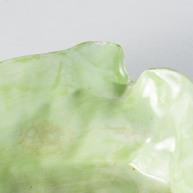 Antique Lettuce Ware Dishes - 8 pcs For Sale - Image 17 of 18