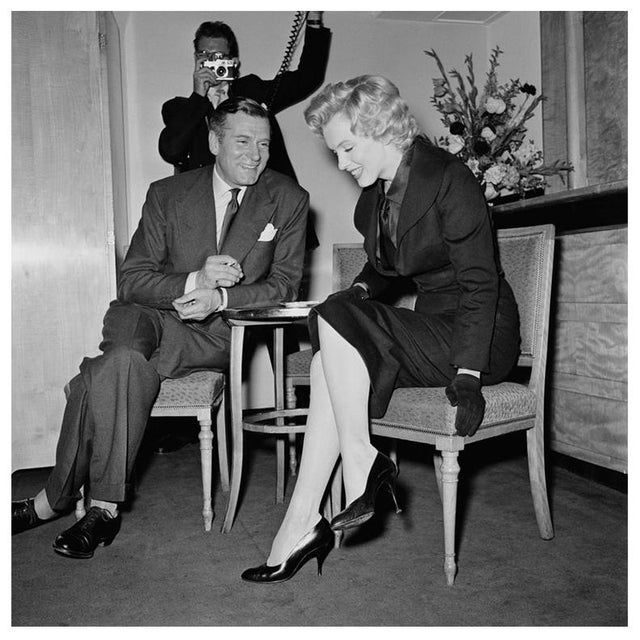 'Marilyn Monroe at the Savoy' Unframed Archival Pigment Print For Sale