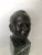 1947 bronze bust of a man on a marble base. Signed "G.N. 47" with "Modern Art Foundry NY" foundry mark.