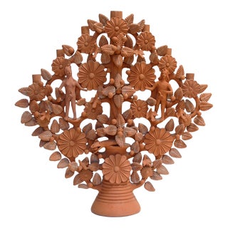 Mexican 'Tree of Life' Candelabra For Sale