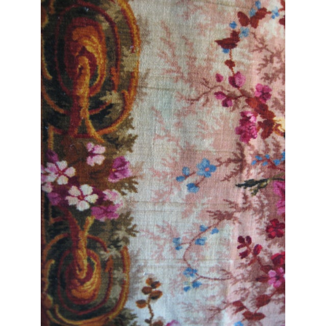 Late 19th Century French Napoleon III Velvet Tablecloth For Sale - Image 4 of 12