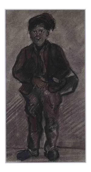Unknown, Shoe-Shine Boy, Mixed Media, 1970s