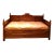 Antique Reimagined 2 Colonial Style Twin Beds to Trundle Bed, Bamboo and Cane For Sale