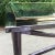DIA - Design Institute America Mid 20th Century Jansen Style Gun Metal End Table With Brass Mounts From Design Institute of America For Sale - Image 4 of 13