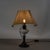 Vintage Table Lamp with Parchment Hood For Sale - Image 4 of 9