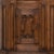 Wood Antique Swedish Dark Pine Corner Cabinet Cupboard, Circa 1800 For Sale - Image 7 of 13