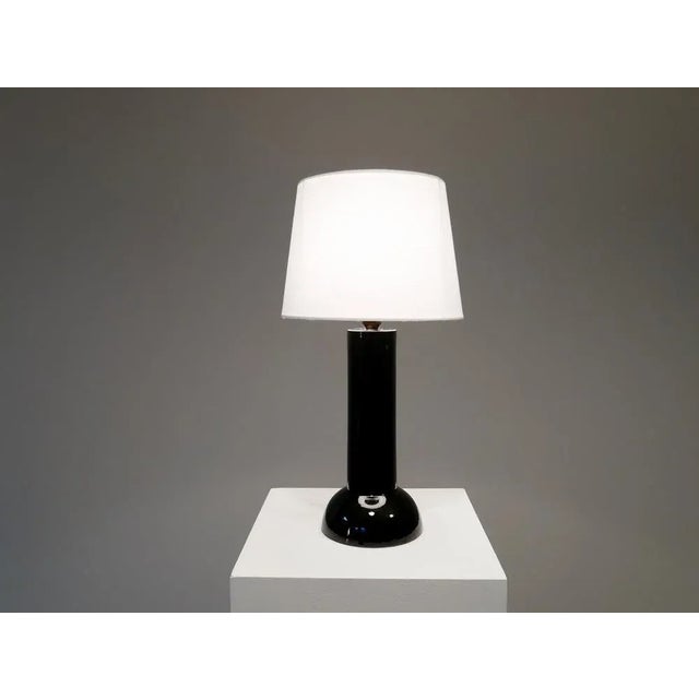 The measurements are without the shade. This piece has an attribution mark, I am sure that it is completely authentic and...