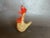 Contemporary 1950s Murano Style Art Glass Rooster Figurine For Sale - Image 3 of 12