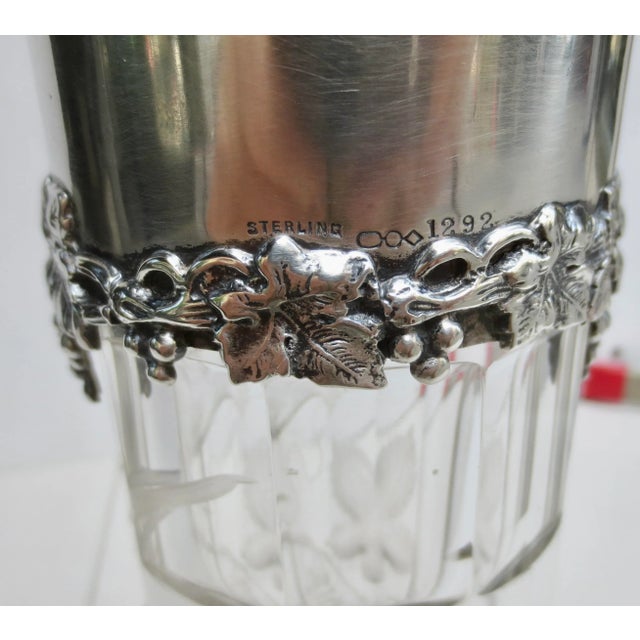 Antique Claret Sherry Brandy Pitcher Circa 1905 For Sale - Image 10 of 10