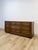 Mid-Century Modern Vintage MCM Nine Drawer Dresser With Bowtie Inlay Retro Walnut Bedroom Storage For Sale - Image 3 of 9