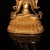 Bronze Late 20th Century Gilt Bronze White Tara Statue With Painted Face, 1kg For Sale - Image 8 of 9