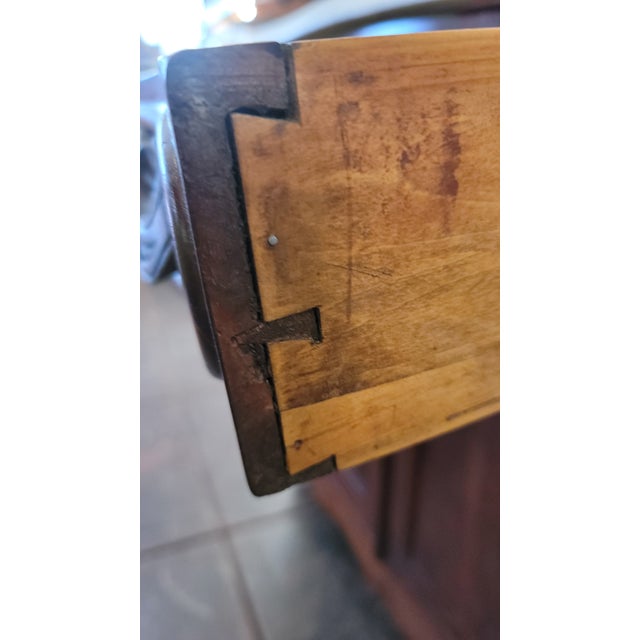 Wood Antique Victorian Cherry Commode Wash Stand Cabinet For Sale - Image 7 of 10