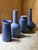 Mid-Century Blue Studio Pottery Vases from Ceramano & Zaalberg, Europe, 1960, Set of 4 For Sale - Image 4 of 18