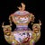 Chinese Yellow Ground Famille Rose Porcelain Zun Vase With Bull Handles For Sale In Los Angeles - Image 6 of 9