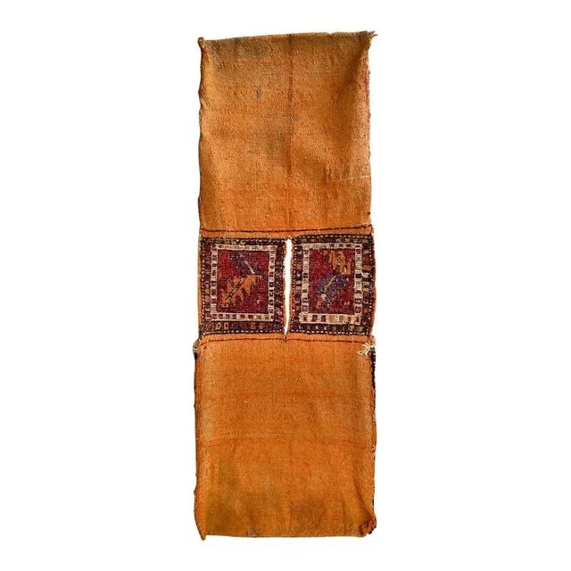 Antique Persian Hand-Knotted Qashqai Saddlebag Textile For Sale - Image 4 of 7