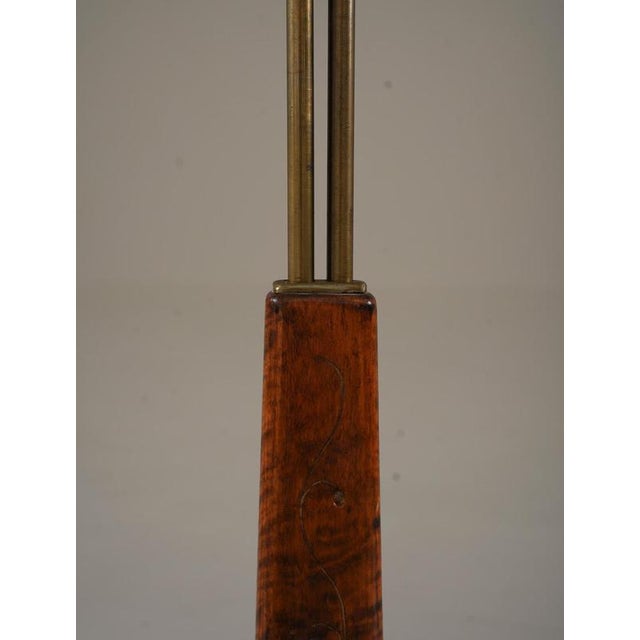 1940s Swedish Modern Floor Lamp attributed to Tor Wolfenstein, 1940s For Sale - Image 5 of 9