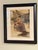 This beautiful original watercolor by Walter Satterlee depicts a fisherman seated beside a young girl, carefully mending...