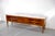 Brown Italian Walnut Carrara Marble and Brass Sideboard from Cantu, 1960s For Sale - Image 8 of 12