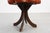 Brown Art Deco Stool with Curved Legs and Flower Form Seat with Upholstery, France, 1920s For Sale - Image 8 of 11