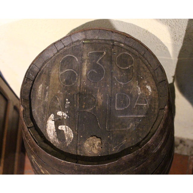 French Provincial Circa 1900 or Earlier French Oak Syrah Wine Barrel For Sale - Image 3 of 5