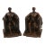 1930's Sitting Abe Lincoln Memorial Bookends by Jennings Brothers For Sale