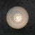 Mid-Century Round Clear Glass Sconces Flush Mount For Sale - Image 6 of 7