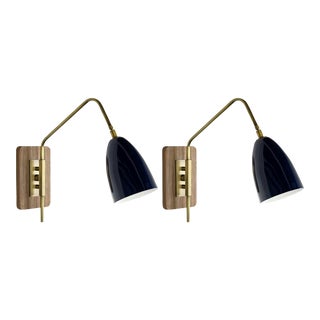 Elska Wall Mount Reading Lamps by Blueprint Lighting - a Pair For Sale