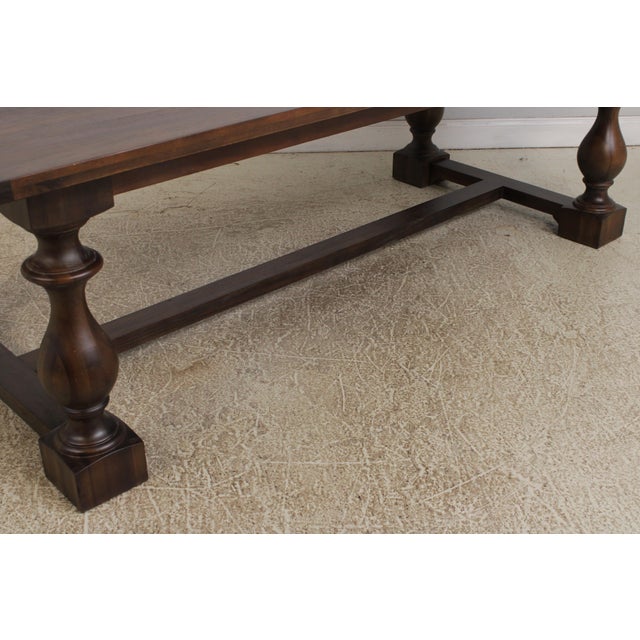 Restoration Hardware Large Farm Dining Room Table For Sale - Image 11 of 14