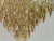Beige Mid-Century Amber and White Murano Glass Chandelier, 2000s For Sale - Image 8 of 10