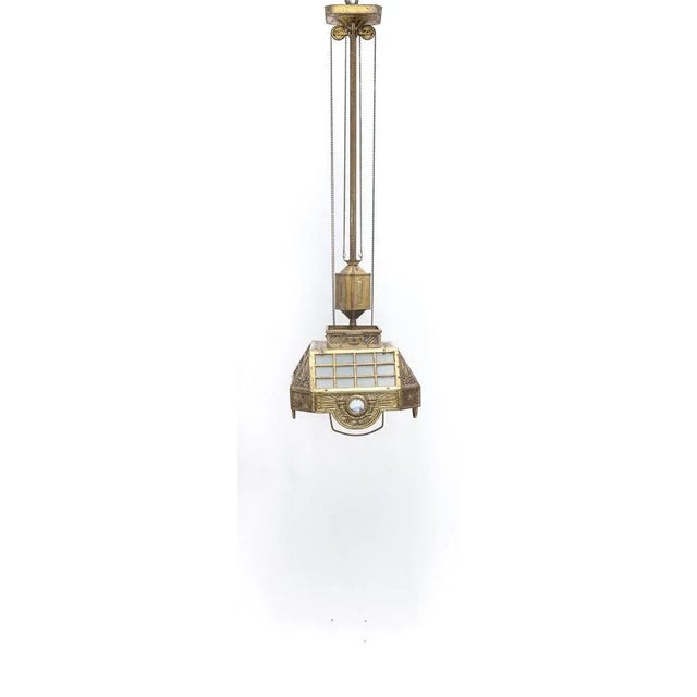 Art Deco Ceiling Light, 1890s For Sale - Image 10 of 13