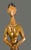 Vintage Mid-Century Modern Hand Carved Wood Tall 26.75'' Female Sculpture For Sale - Image 4 of 10