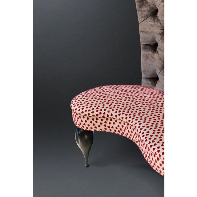 Rubelli Fabric Carlos Armchair from VGnewtrend For Sale - Image 4 of 5