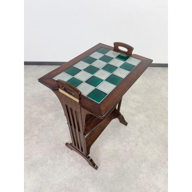 Serving Table in the style of Vienna Secession, 1890s For Sale - Image 3 of 14