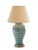Generously sized, this ceramic lamp is bold and vibrant. The rich turquoise with translucent over-glazes is buoyant and...