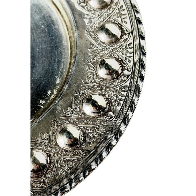 Antique Silverplate & Glass Butter Dish For Sale In Atlanta - Image 6 of 13
