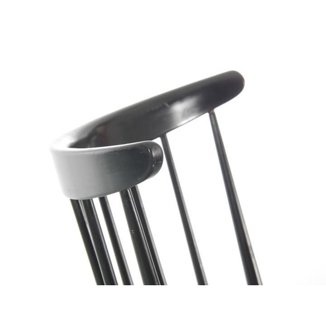 Mid-Century Modern Scandinavian Rocking Chair attributed to Tapiovaara, 1960s For Sale - Image 11 of 15