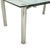 Casanova Glass and Chrome Silver Dining Table from Draenert For Sale - Image 6 of 9