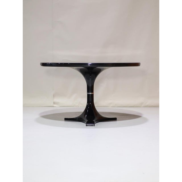 Textile Round Dining Table by Gardella and Castelli for Kartell, 1960s For Sale - Image 7 of 18