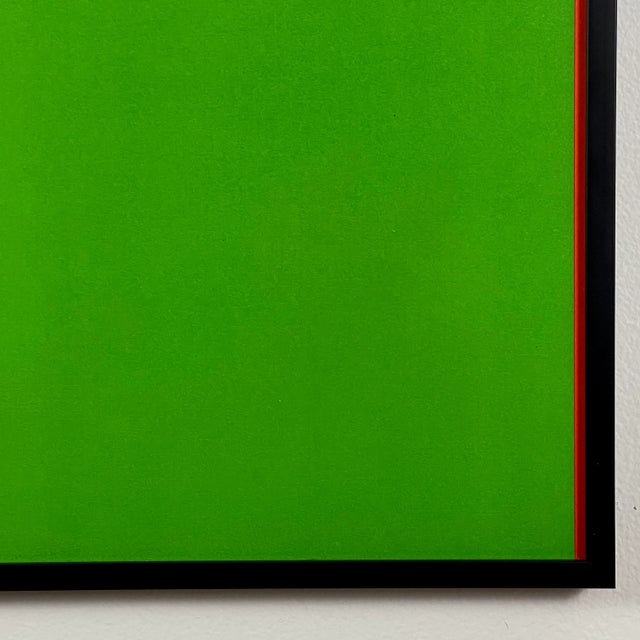 1964 Vintage Ellsworth Kelly French Exhibition Poster, Framed For Sale In Philadelphia - Image 6 of 6