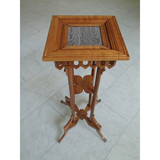 Art Nouveau Table with Carvings, 1890s For Sale - Image 10 of 10