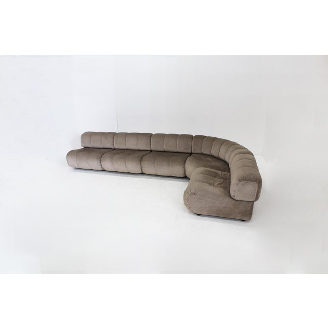 Vintage Italian Munari Modular sofa designed by Giuseppe Munari for Poltrona Munari, Italy. This modular design sofa from...