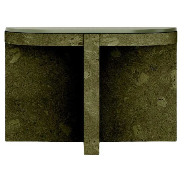 Wood Object 07 Green Seating by Volta For Sale - Image 7 of 7