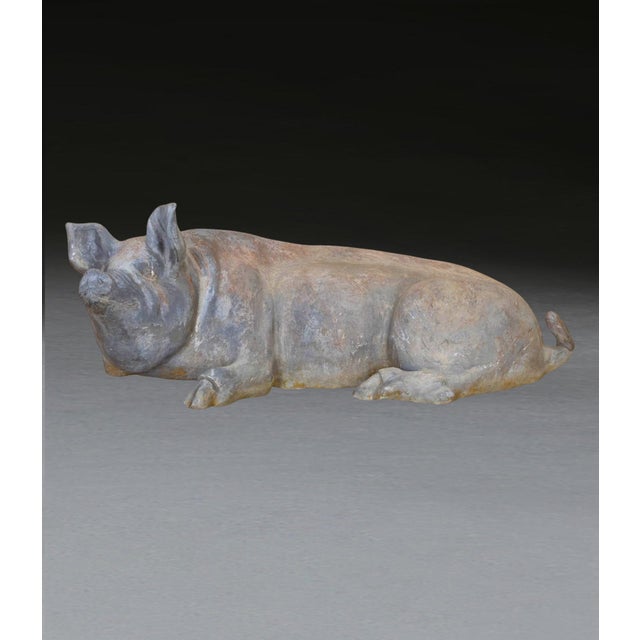 19th Century English Lead Pig, 1886 For Sale - Image 6 of 6