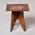 Anglo-Indian Carved Hardwood Folding Occasional Table With Burl Top For Sale - Image 4 of 9