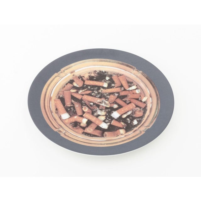 Contemporary Damien Hirst "Home Sweet Home" Screenprinted Porcelain Plate, 1996 For Sale - Image 3 of 7